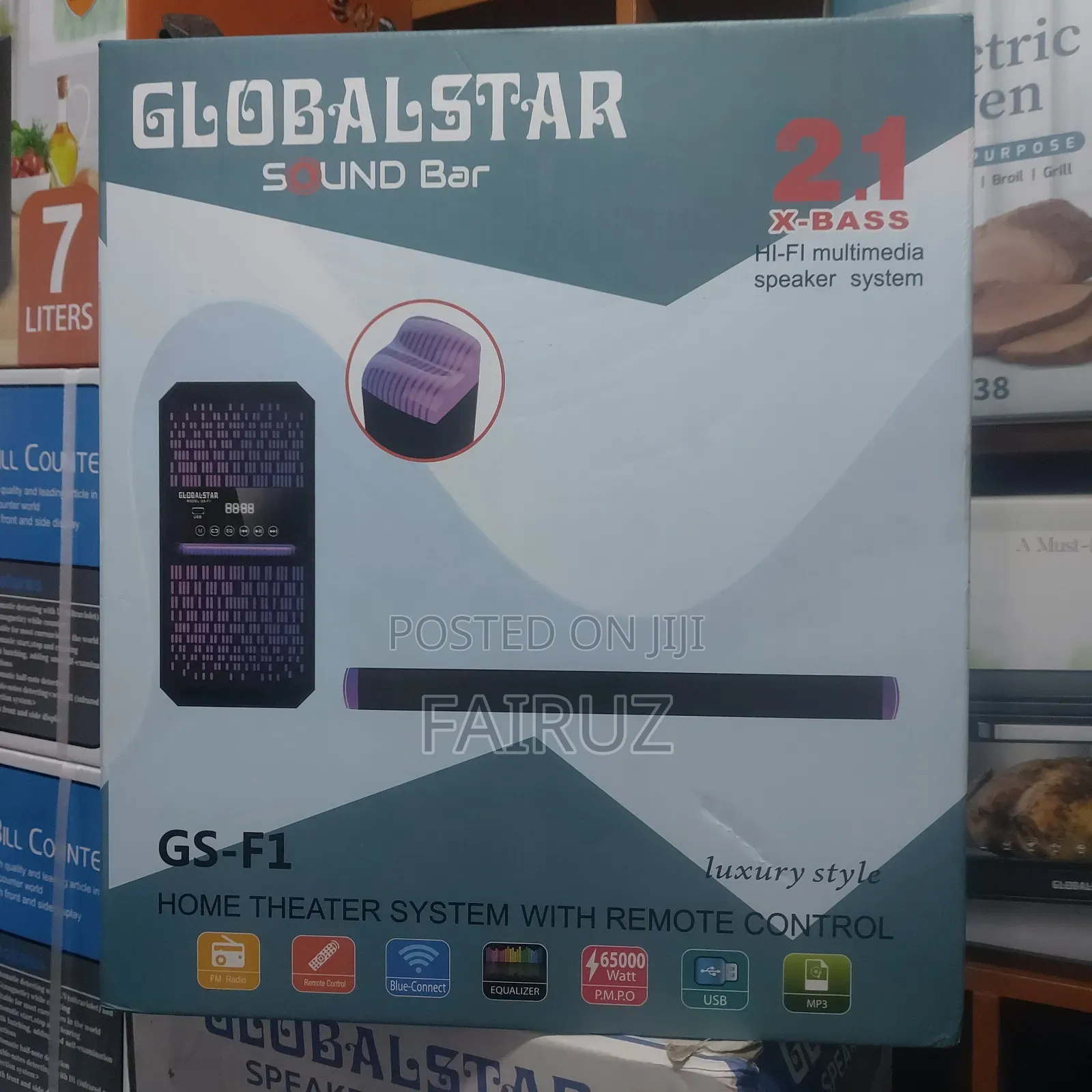 Globalstar Sound Bar System 2.1 X-Bass
