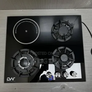 Digiwave 60cm 3 Gas + 1 Infrared Ceramic Plate Inbuilt  Hob Gas Stove