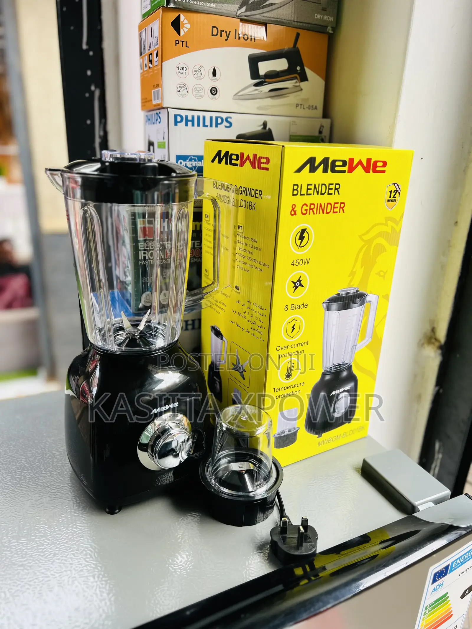 Mewe Blender Grinder 1.6l