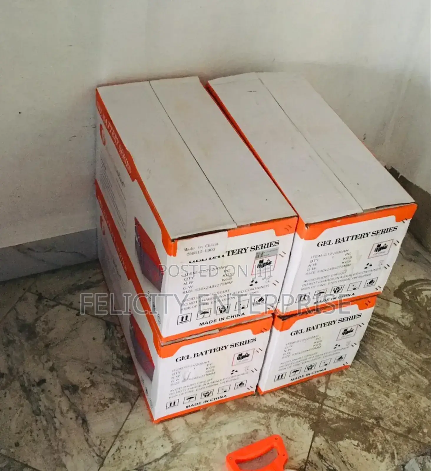 Gel Batteries 100ah Felicity