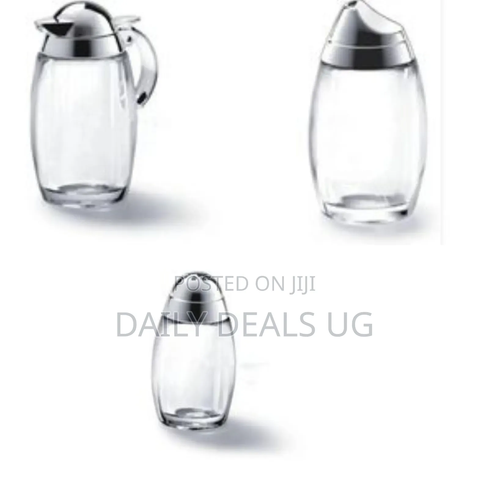 Elegant Glass Syrup and Condiment Dispenser - Transparent