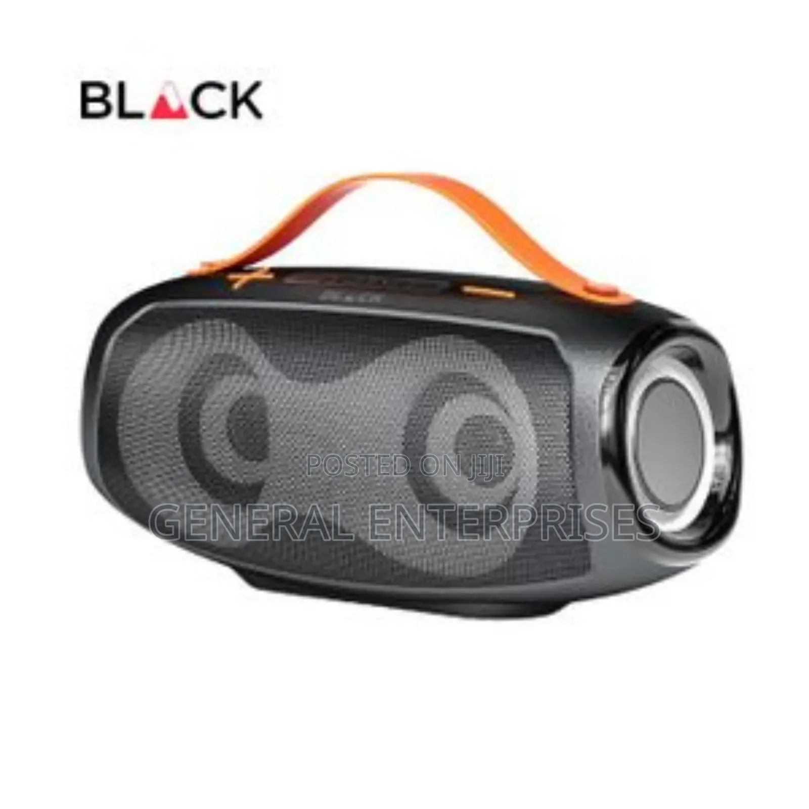Black Bassdrum 2 Wireless Bluetooth Speaker.