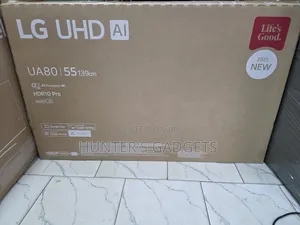 Lg 55-Inch Ua80 New Model Smart Uhd 2025 Model Webos