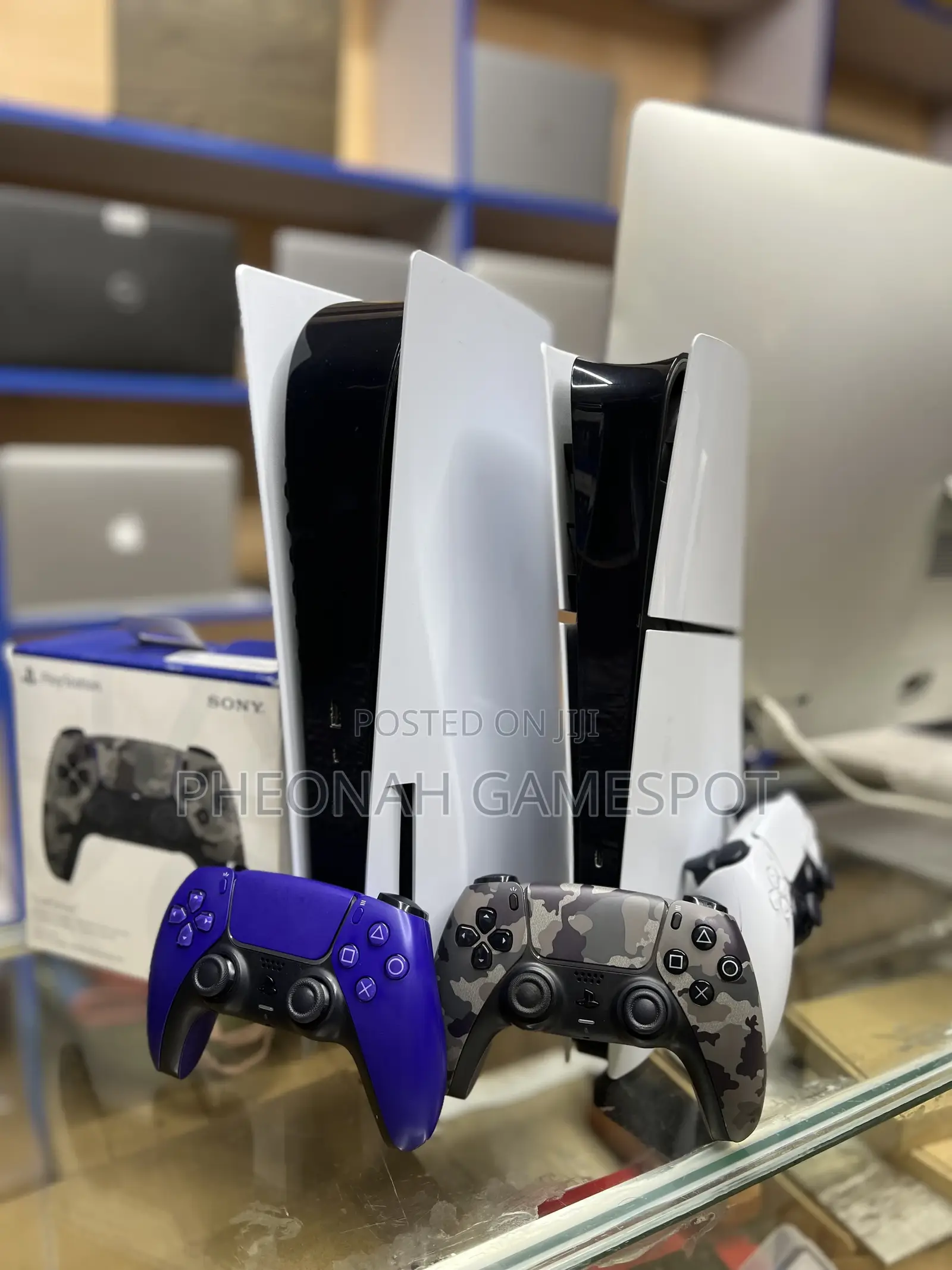Ps5 Professional Home Setup, 2 Pads and 4 Games