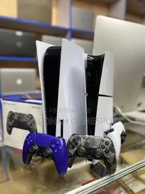 Ps5 Professional Home Setup, 2 Pads and 4 Games
