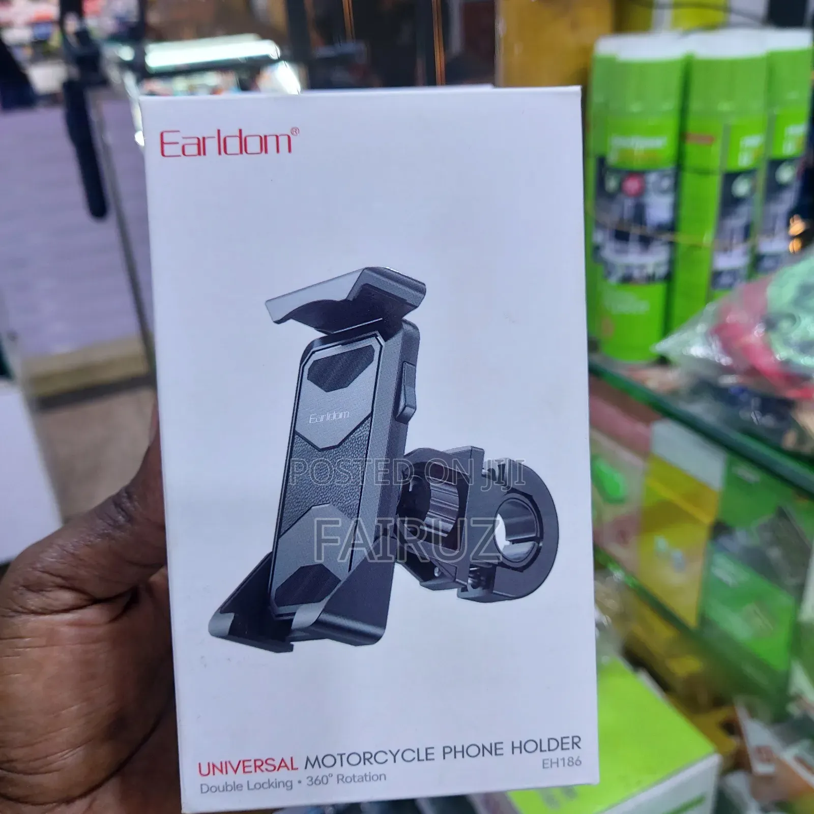 Universal Motorcycle and Bicycle Phone Holder