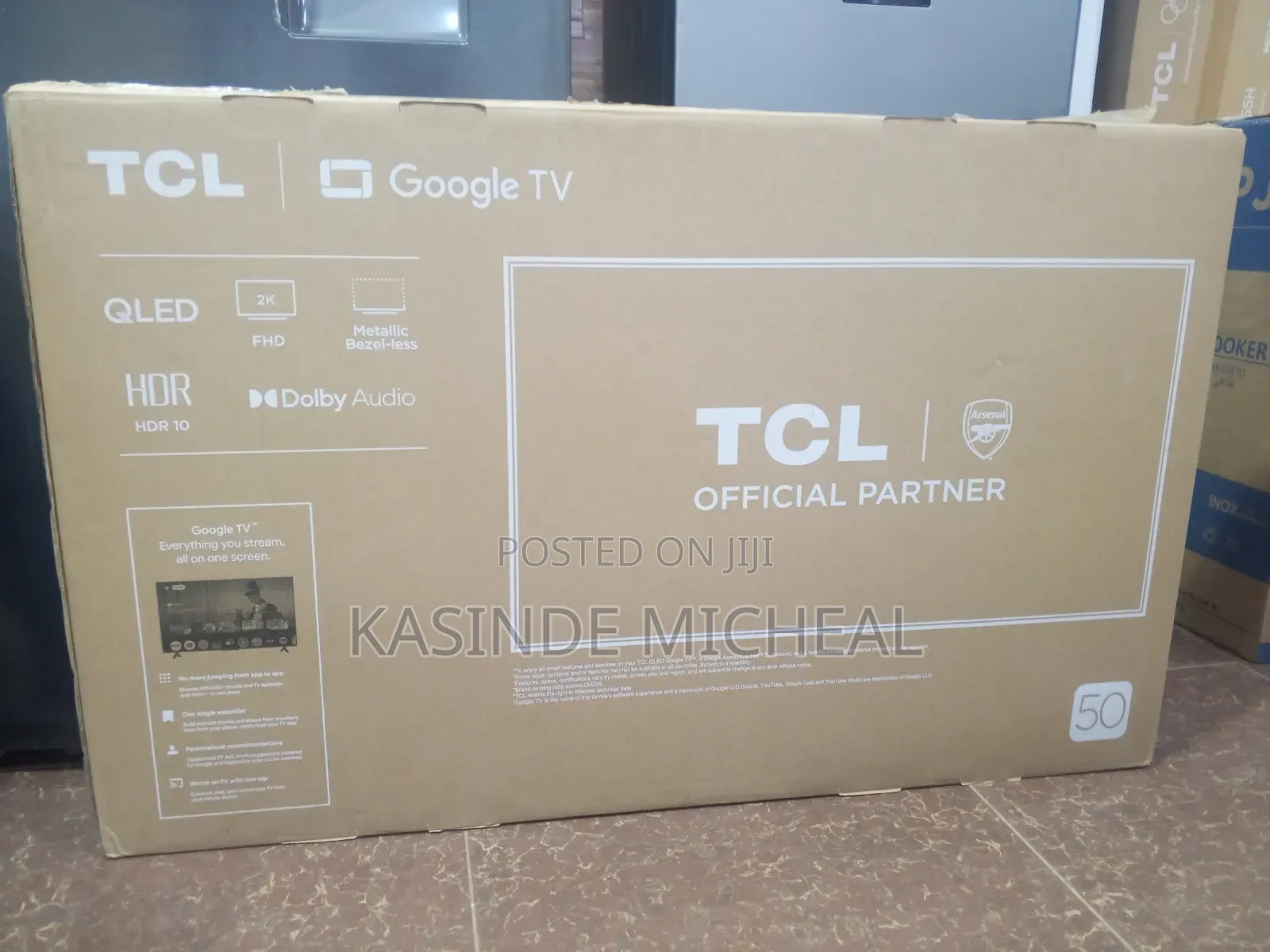50inches TCL Qled Google Tv