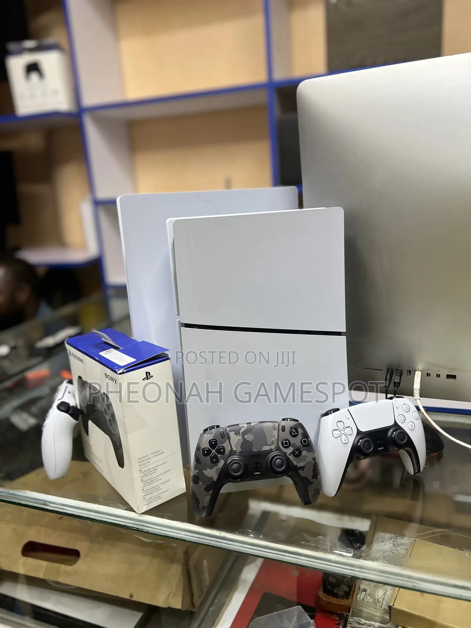 Ps5 Professional Gaming Package, 2 Pads, 4 Games