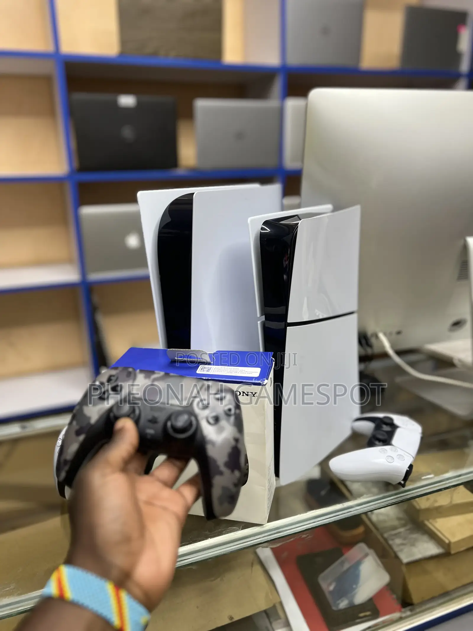 Ps5 Premium Console Bundle With 2 Pads and 3 Games Fully Installed