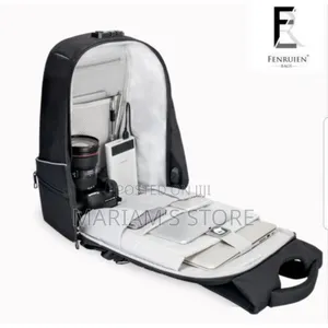 Designer Waterproof Anti-Theft Laptop With Charging Port - Grey