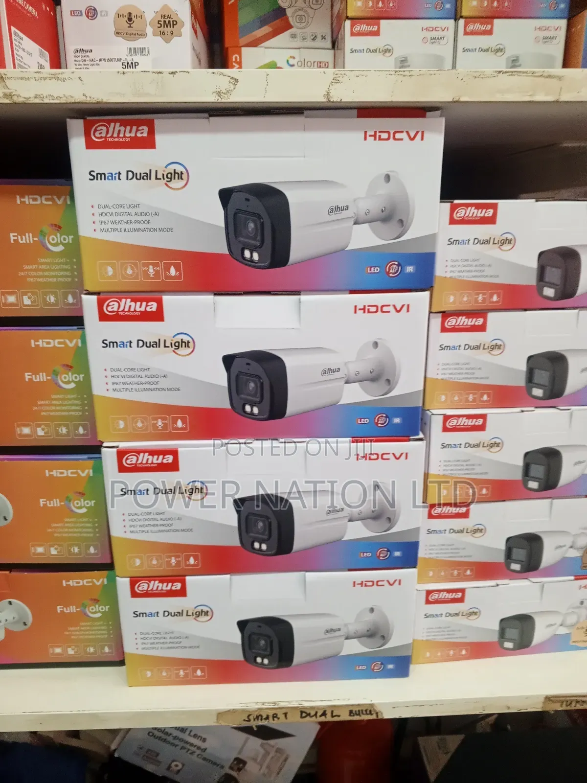 A Set of 4 Cameras / Dahua 4 Channel CCTV Camera Full Kit