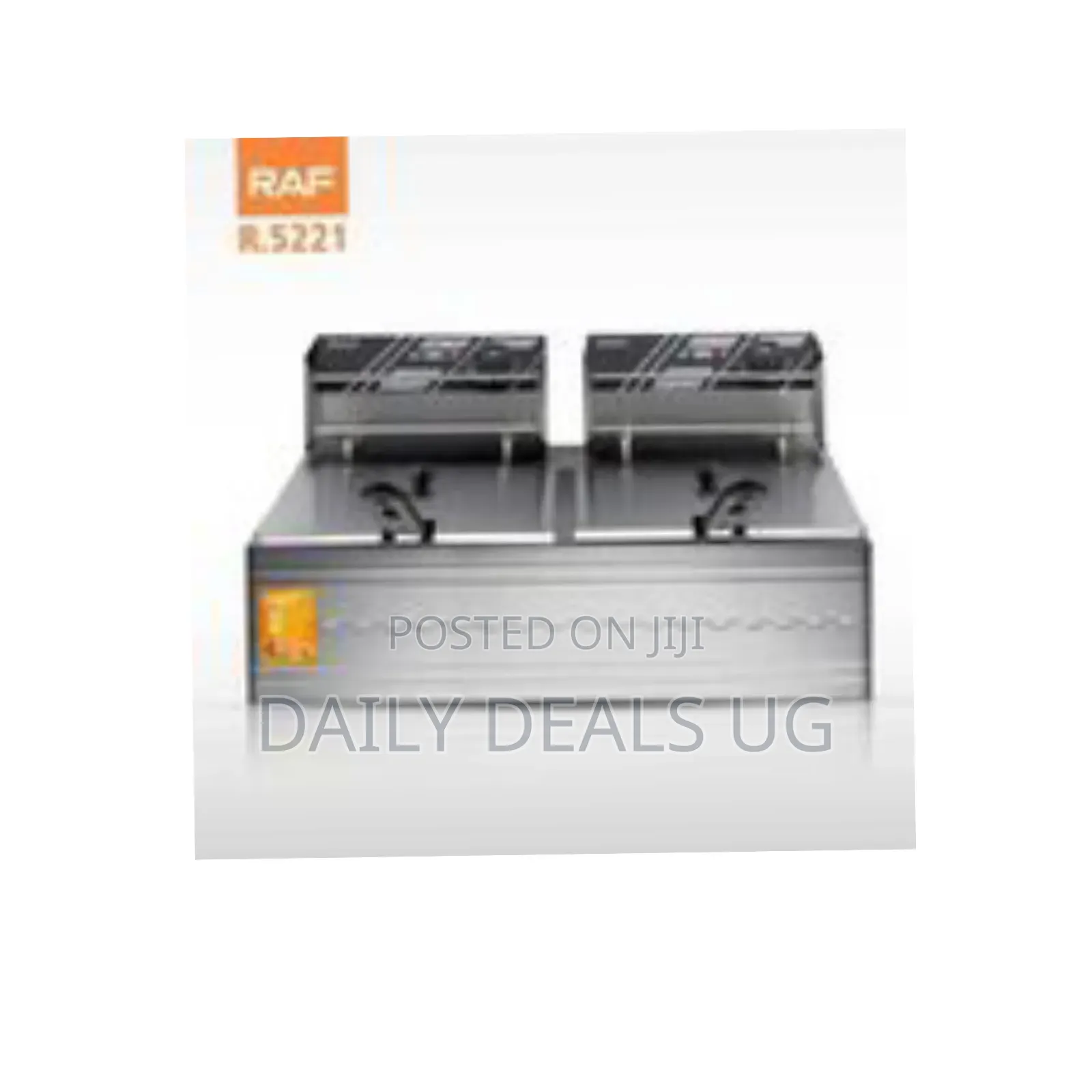 Raf Raf Commercial Dual-Tank Deep Fryer (5.5l + 5.5l) - Multicolor