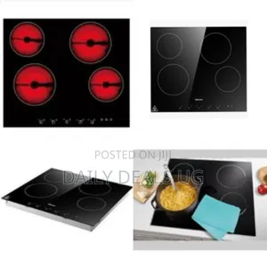 Ceramic Hob Cooker With 4 Burners - Multicolor