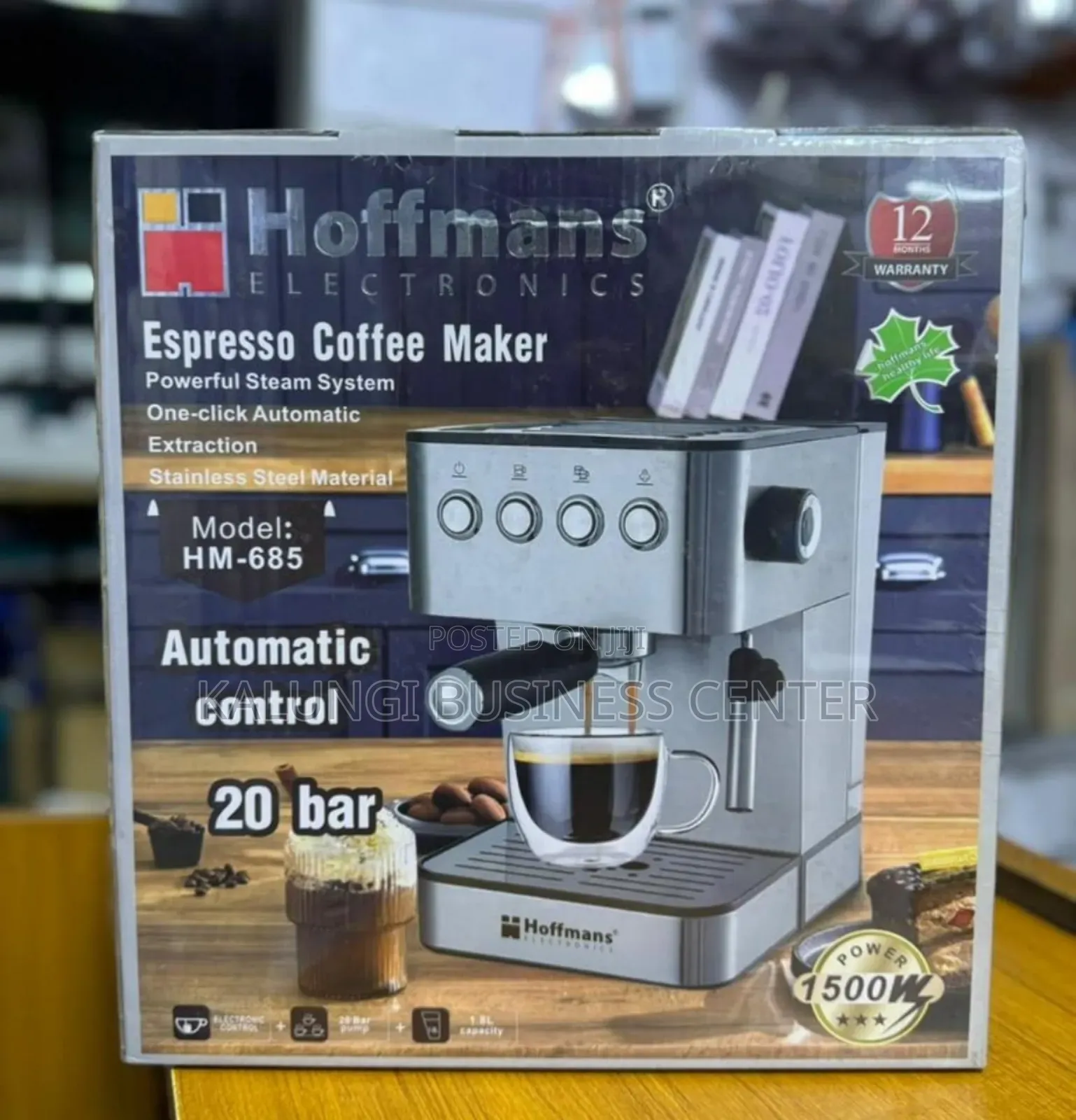 Coffee Machine Hoffmans Espresso Coffee Maker