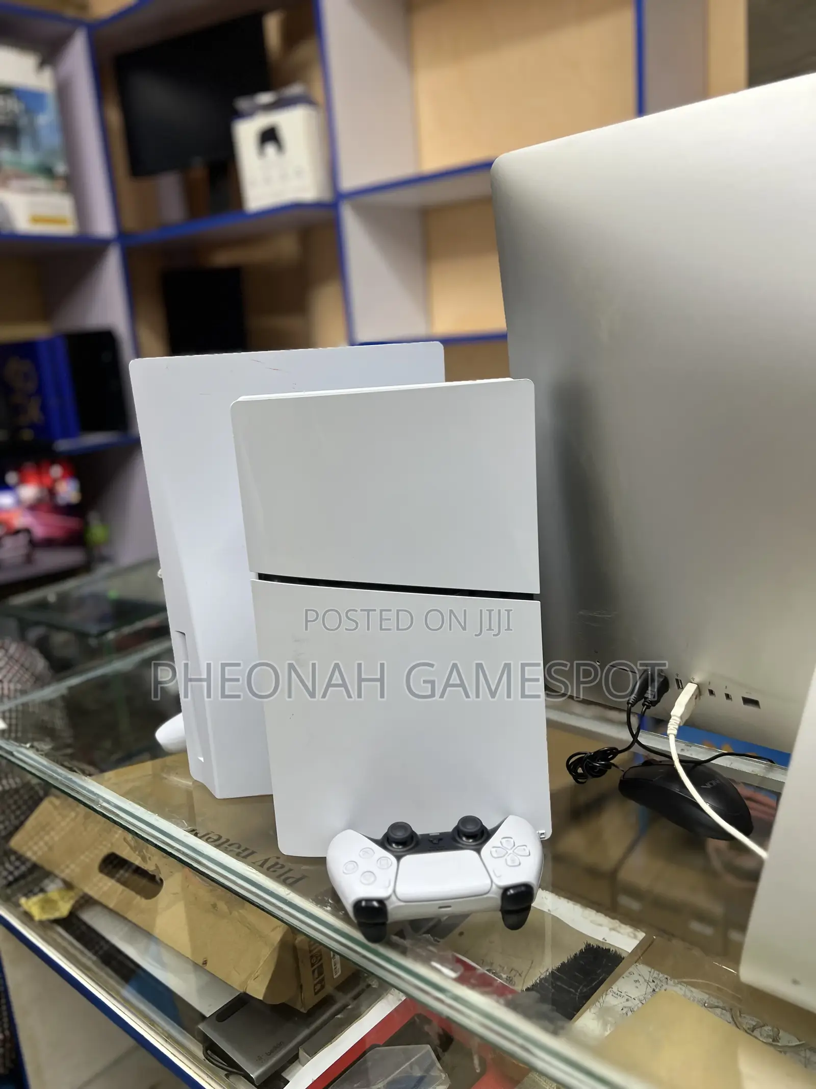 Ps5 Refined Premium Package With 2 Pads and 2 Games Ready for Play