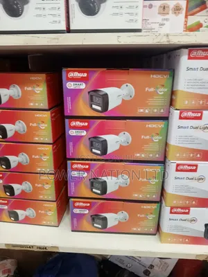 A Set of 8 Cameras / 8 Channel Dahua CCTV Camera Full Kit