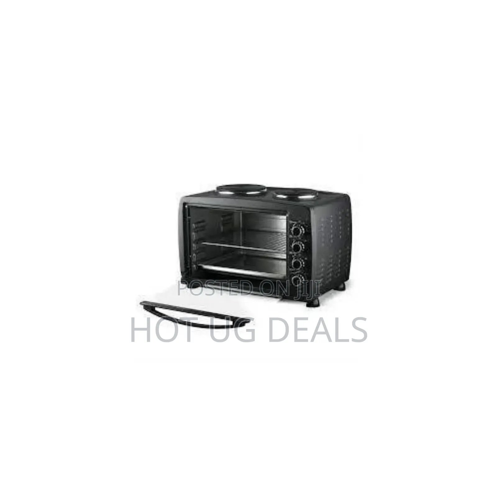 45l / 45 Liters Electric Baking Oven With 2 Hot Plates Hoffmans