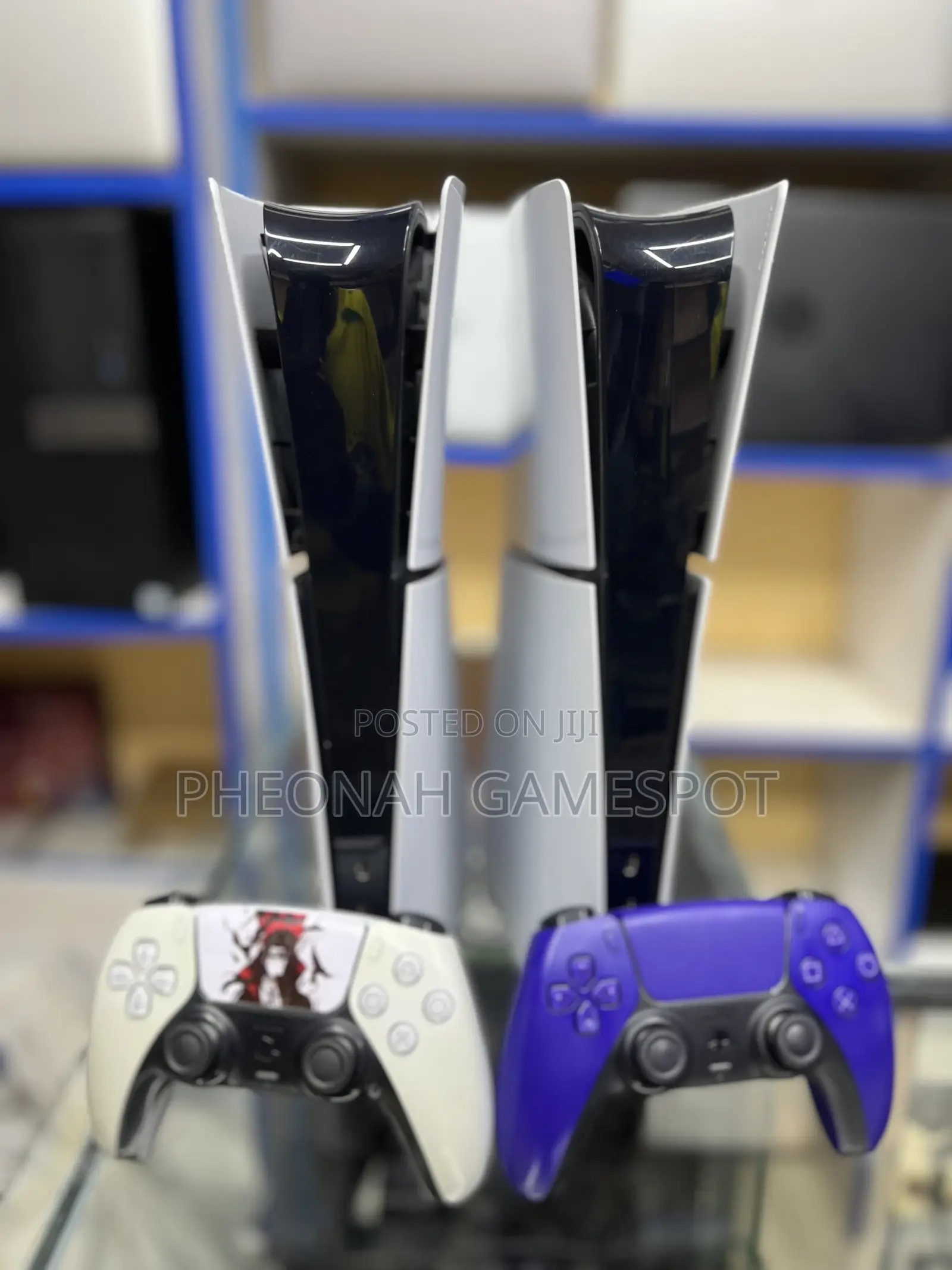 Ps5 Slim Fresh Stock, Sealed Quality, 2 Pads, 4 Games