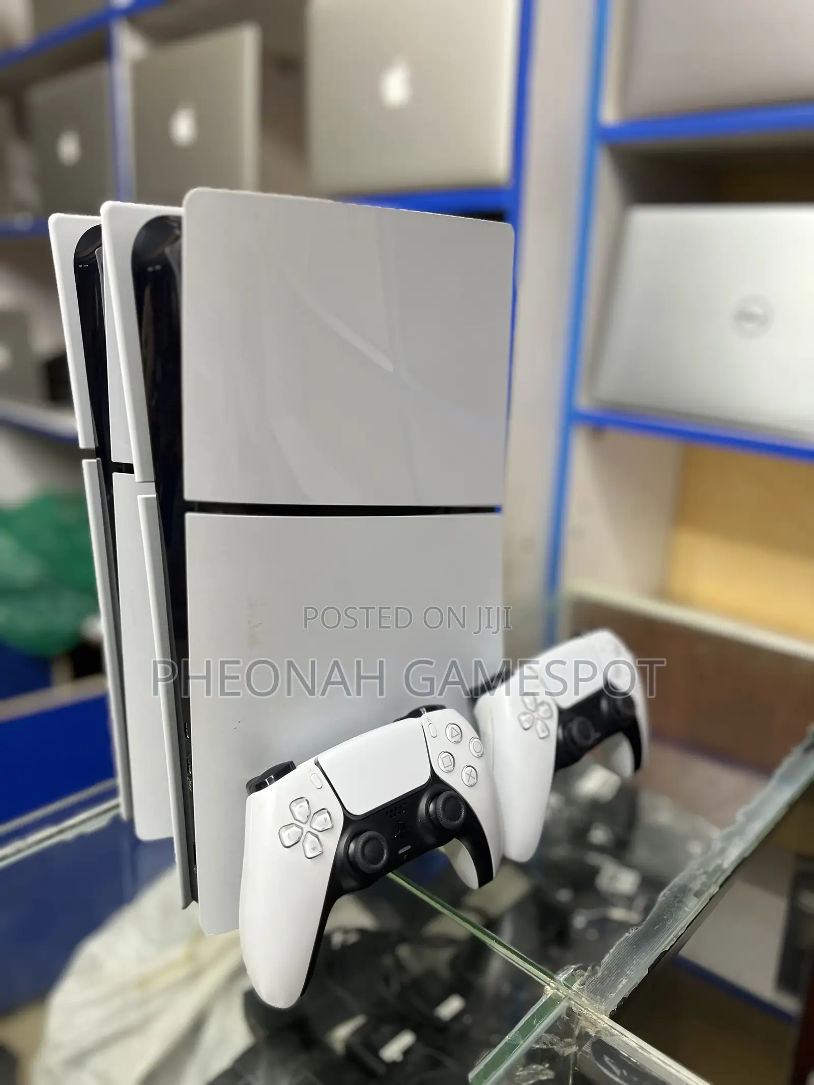 Ps5 Slim Brand New Setup, 2 Pads, 4 Games Installed