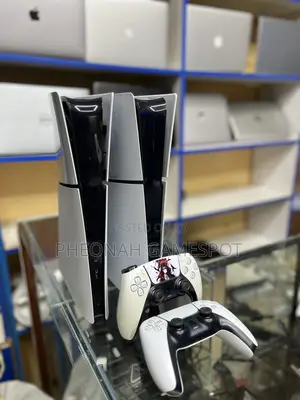 Ps5 Slim New Arrival, Sharp Console, 2 Pads, 4 Games