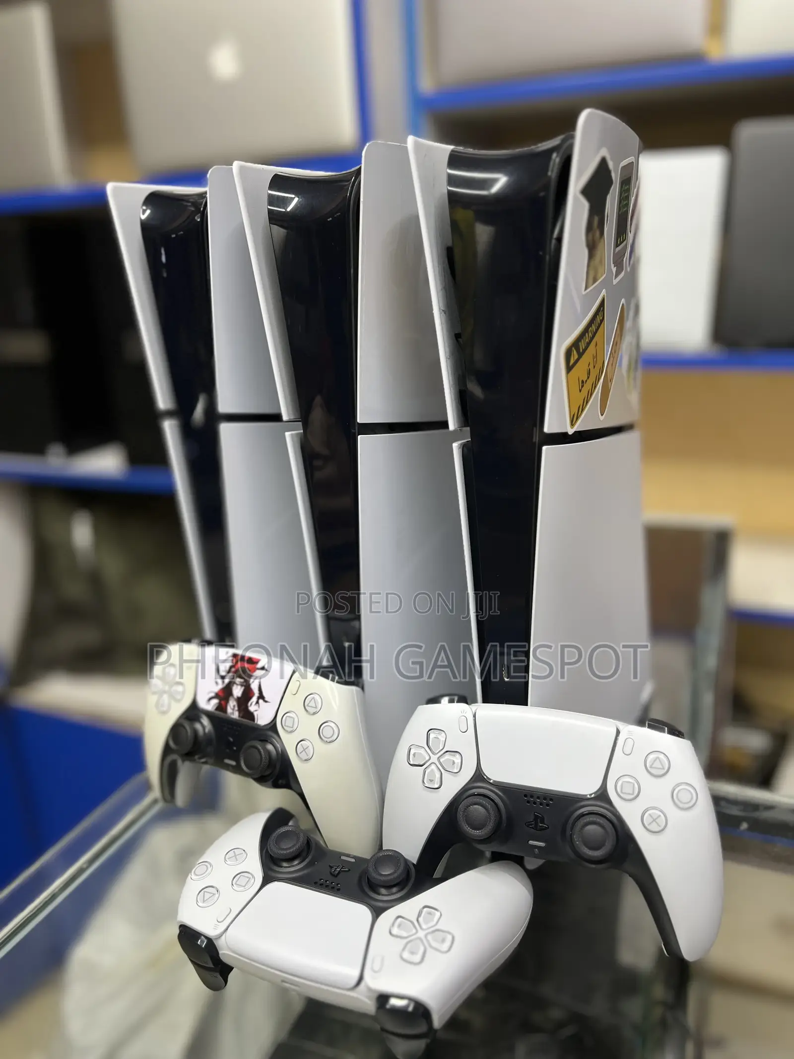 Ps5 Slim Factory Fresh, 2 Pads, 2 Games Ready