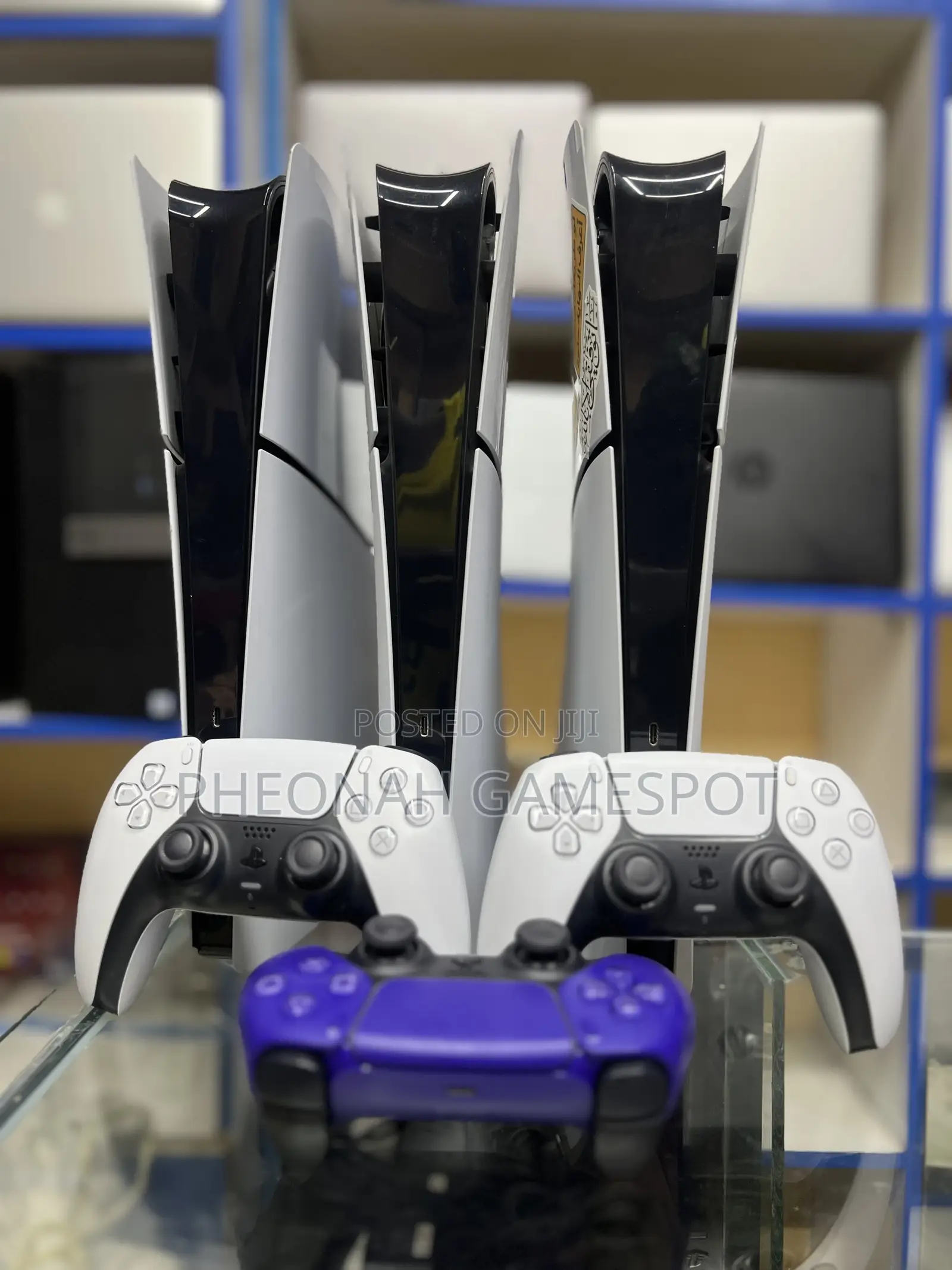 Ps5 Slim Professional Setup, 2 Pads, 4 Games