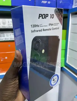 New Tecno Pop 10 128 GB Black