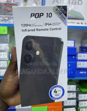 New Tecno Pop 10 128 GB Black