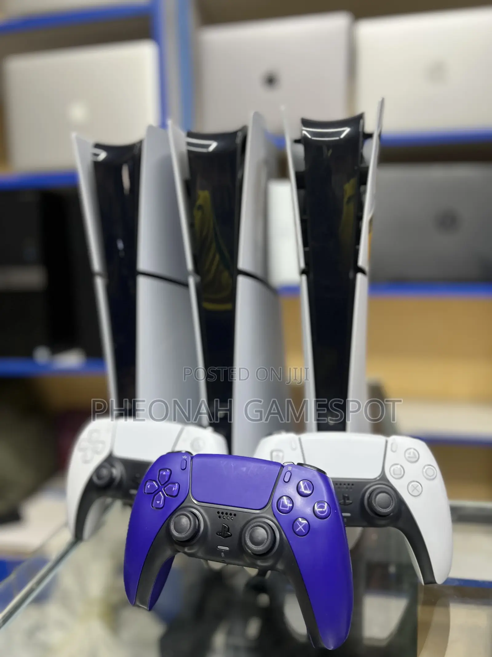 Ps5 Slim Elite Home Entertainment, 2 Pads, 2 Games