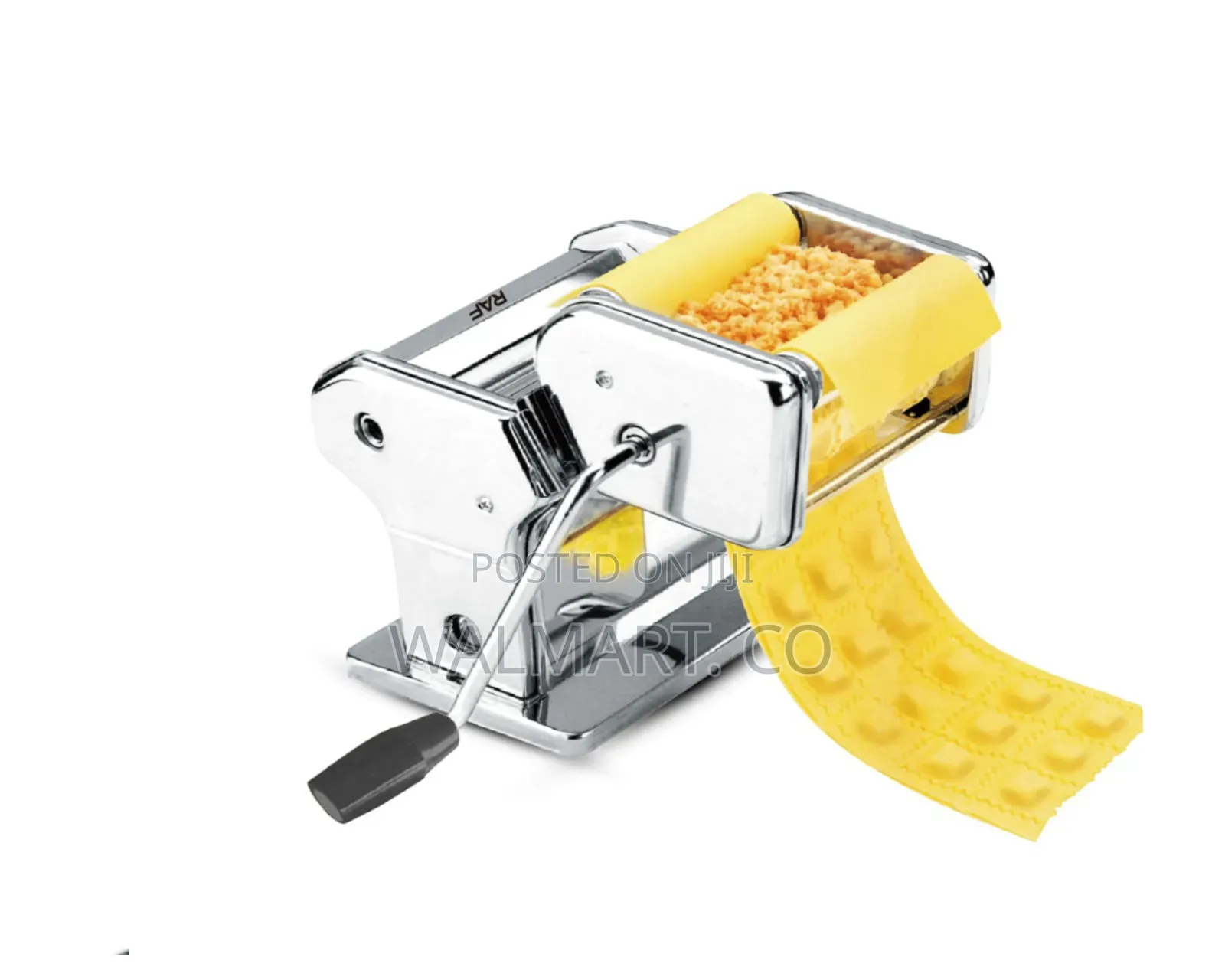 Raf Ravioli Maker With Durable Gear and Hand Rocker Pasta Machine