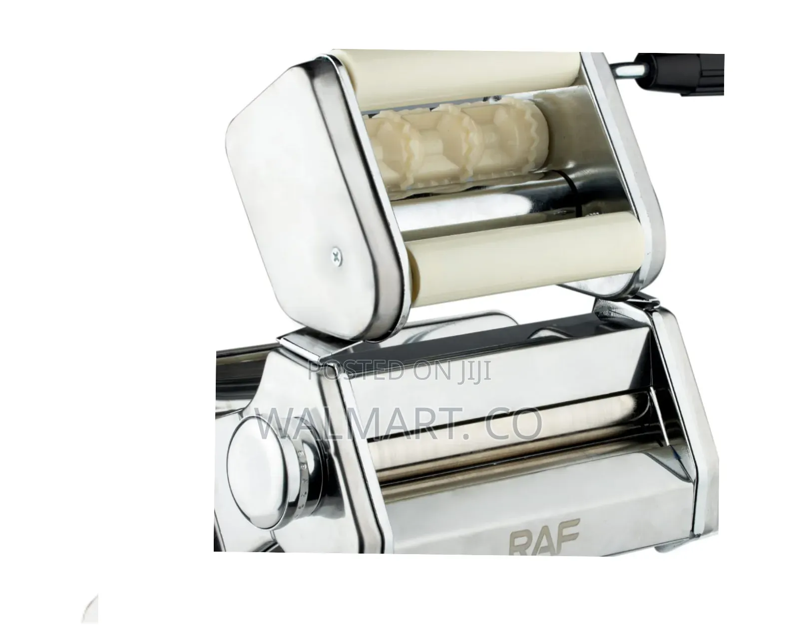 Raf Ravioli Maker With Durable Gear and Hand Rocker Pasta Machine