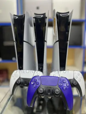 Ps5 Slim Top Performance Bundle, 2 Pads, 3 Games
