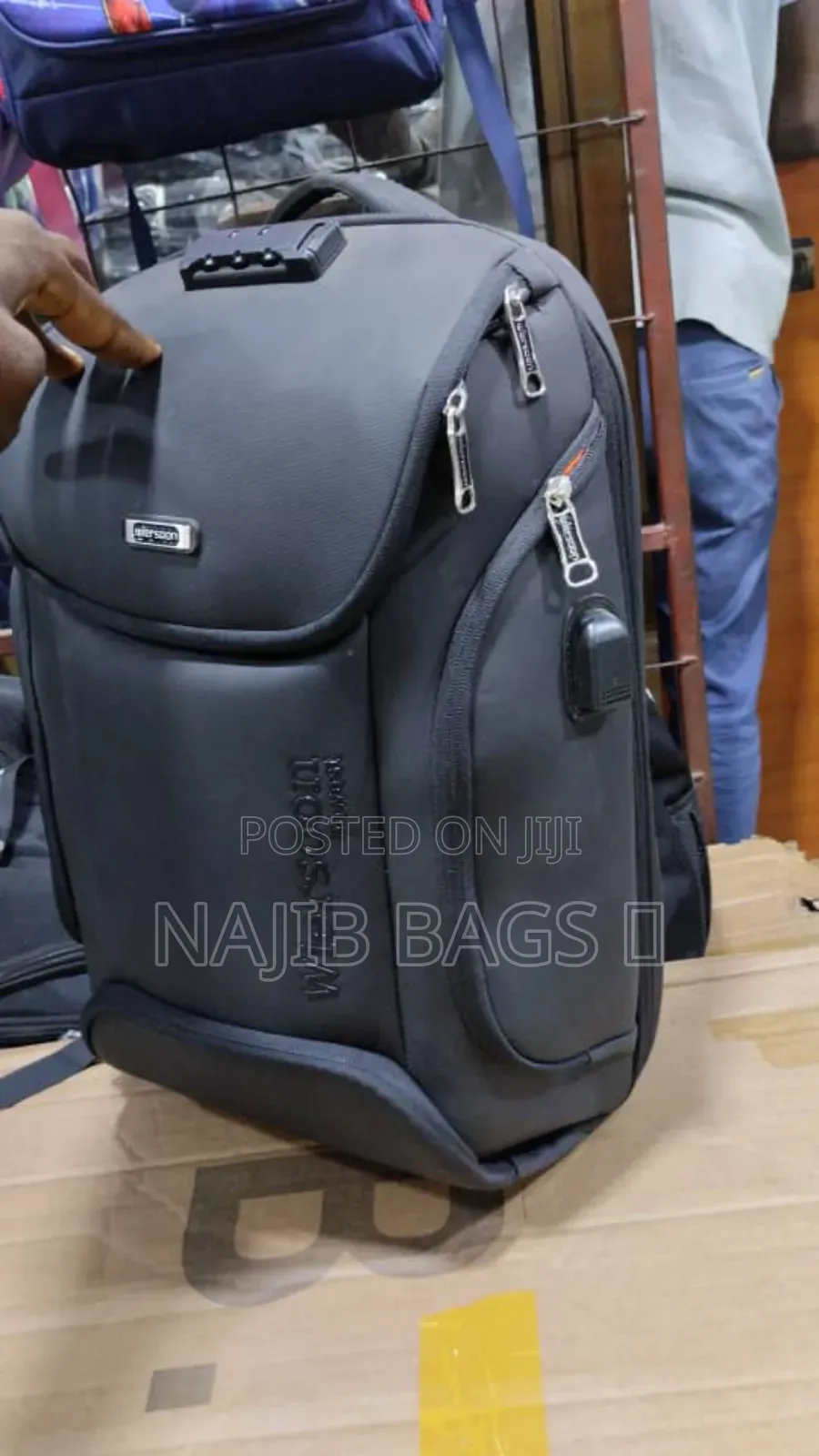 Backpacks .