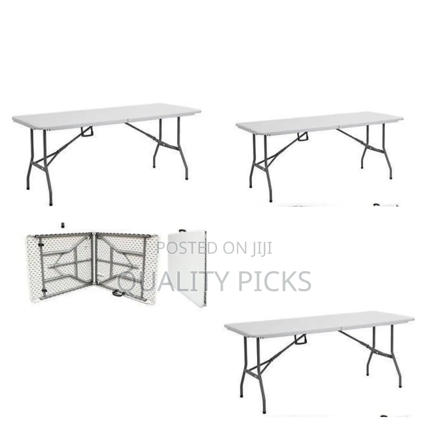 Multi-Functional Adjustable Folding Table