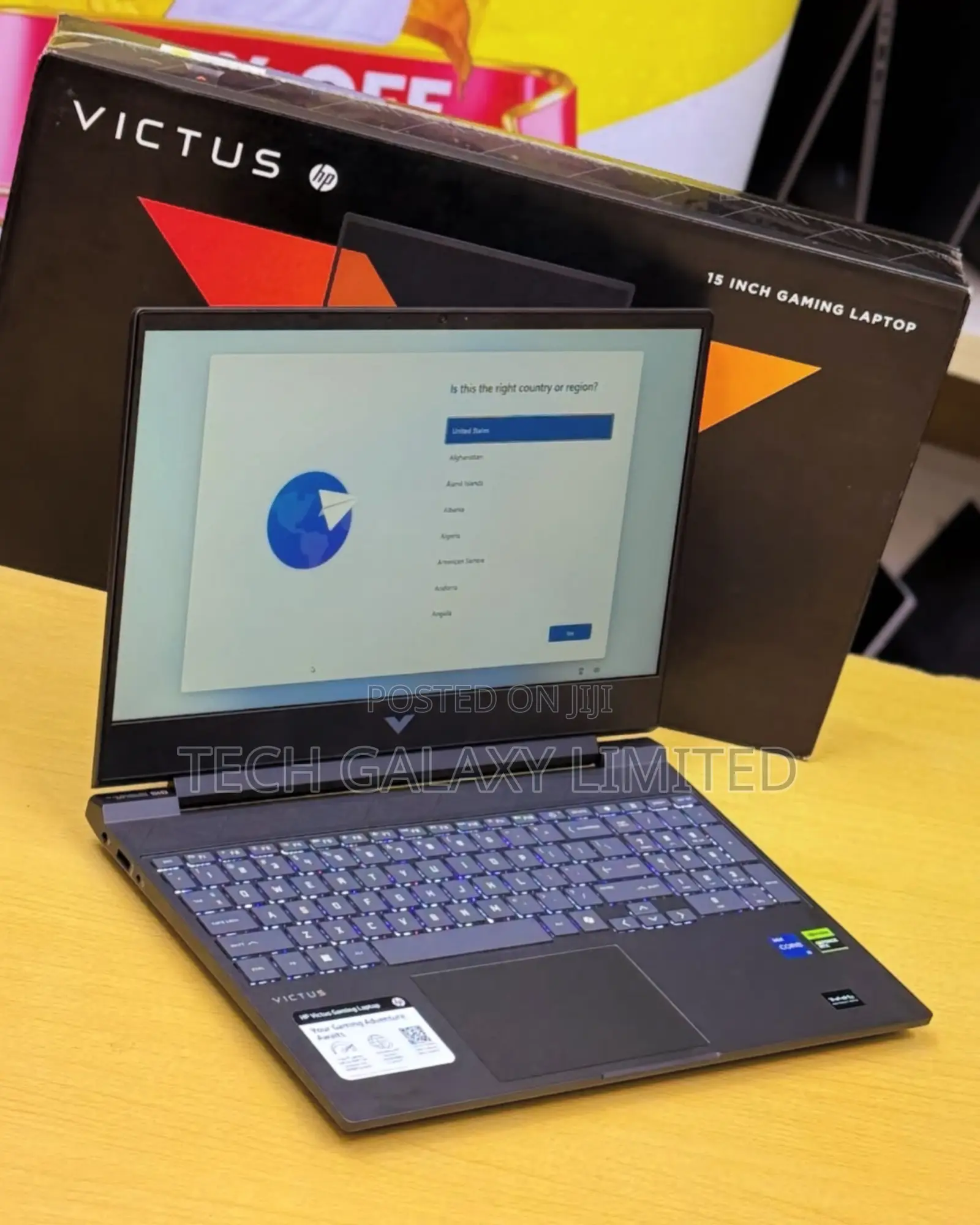 New Laptop HP Victus 15 8GB Intel Core I5 SSD 512GB