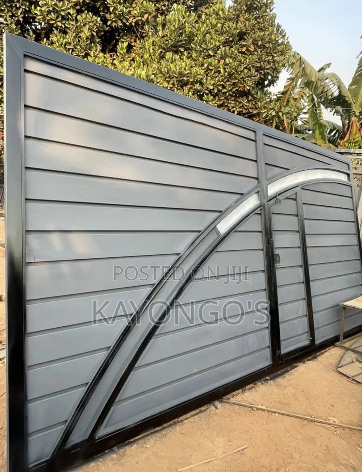 Steal Solid Sliding Gate