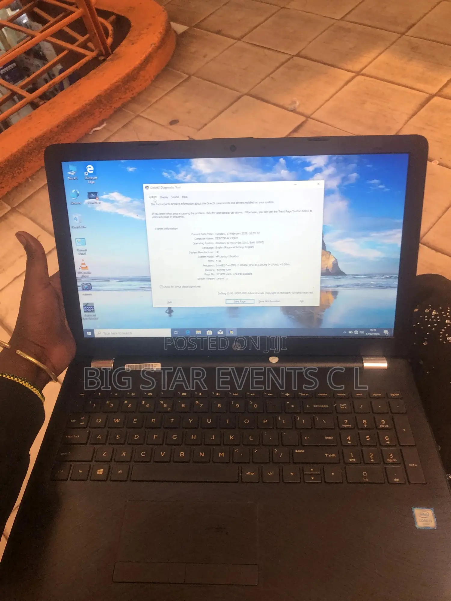 Laptop HP 15 4GB Intel Core I7 SSD 500GB