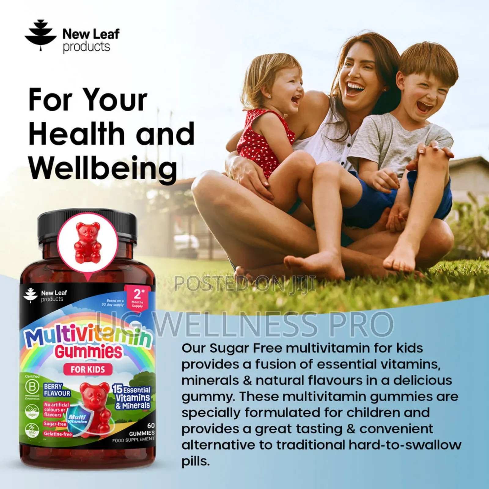 Essentials Multivitamin Minerals Gummies for Kids 60 Fill
60 Days