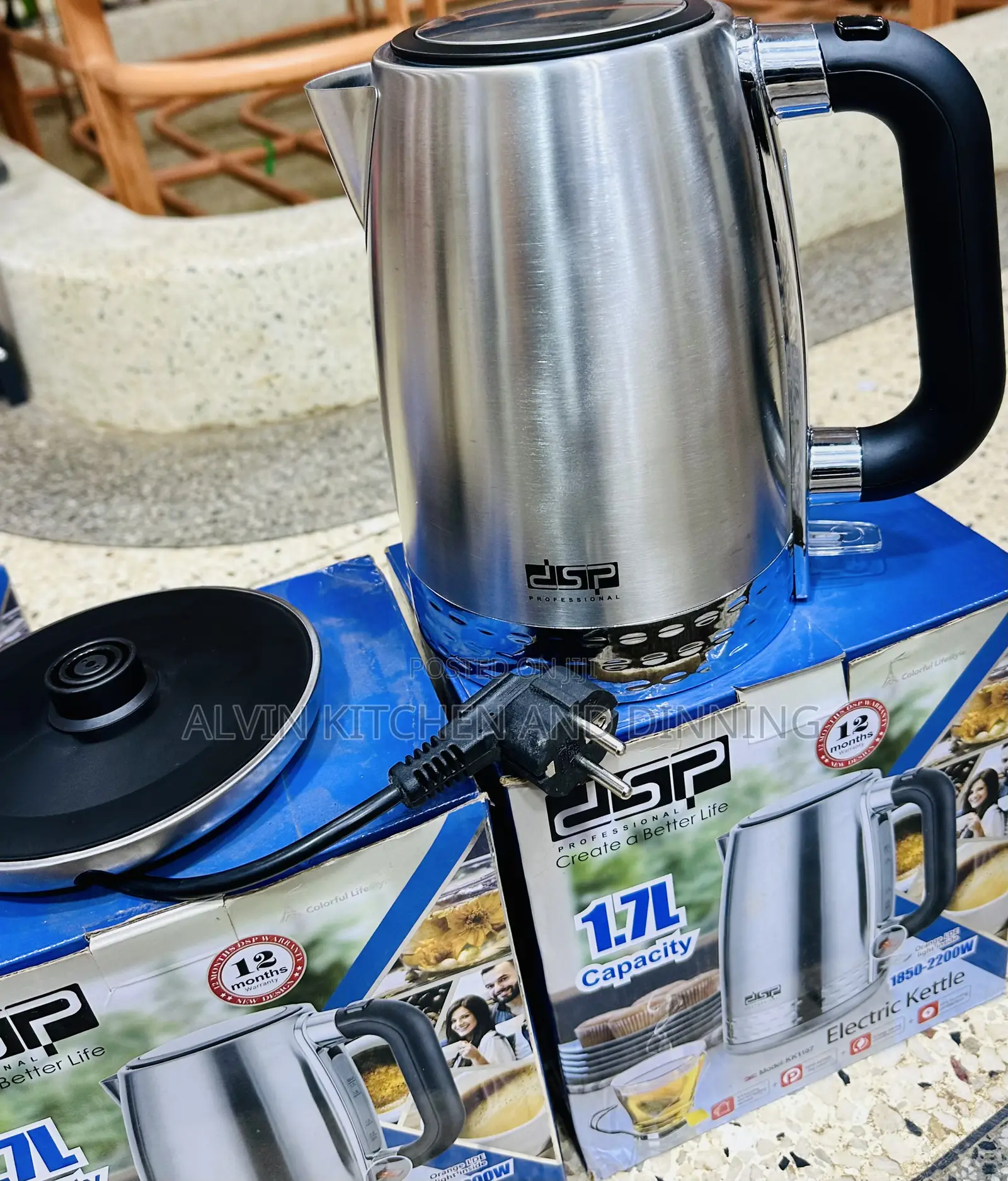 Electric Kettle 1.7l 2200w