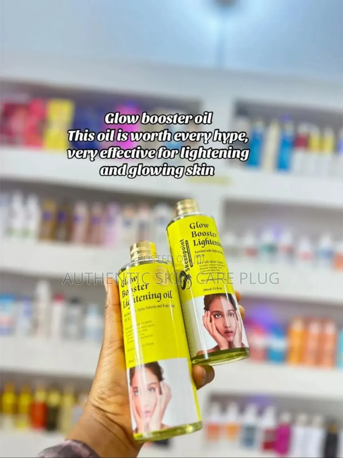Glow Booster Lightening Oil With Alpha Arbutin Kojic Acid 30sp4