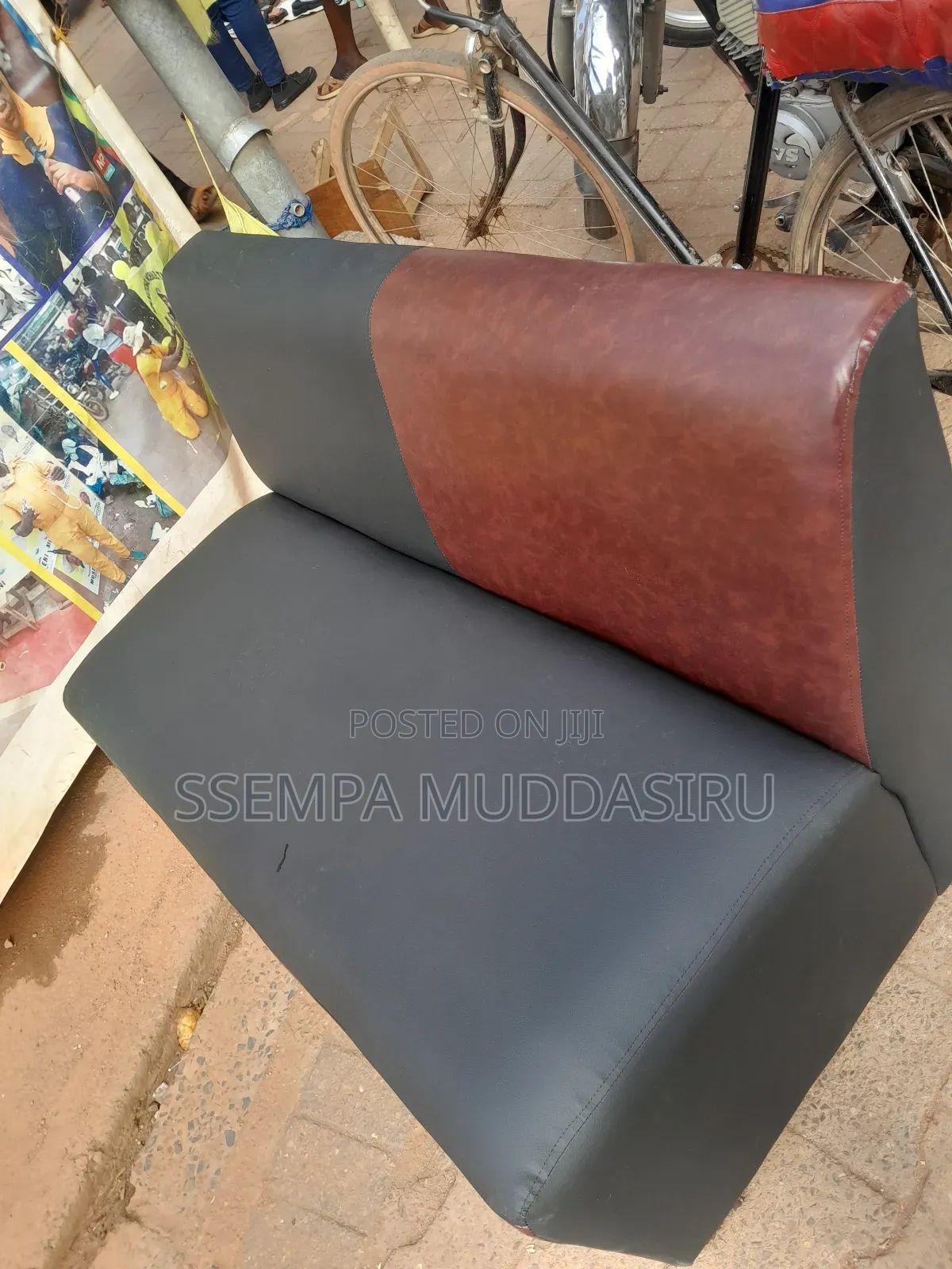 Modern Salon Waiting Chair 3 Seater