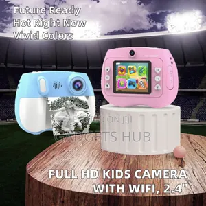Children's Digital Video Camera With Wifi 2.4" Screen 166 Wide Angle