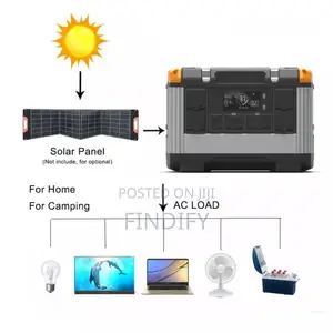 Solar Generator Set 2400w Powerstation 230v