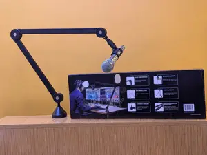 Professional Microphone Boom Arm Stand Desktop Mount