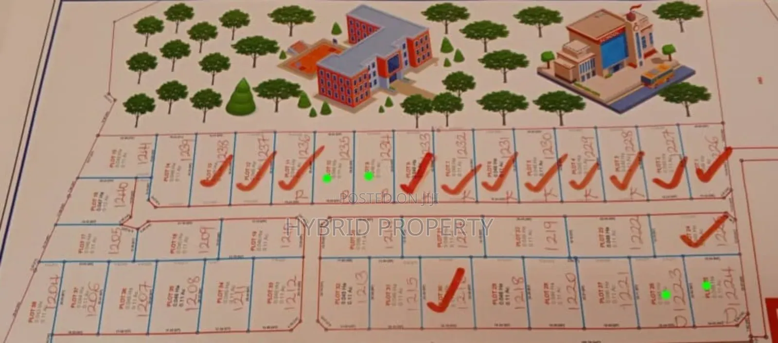 Prime Plots for Sale at Mpigi~Kalagala Modern View Estate~Masaka Road.