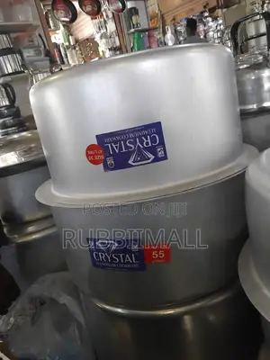 Crystal Aluminium Saucepans 35l, 55l
