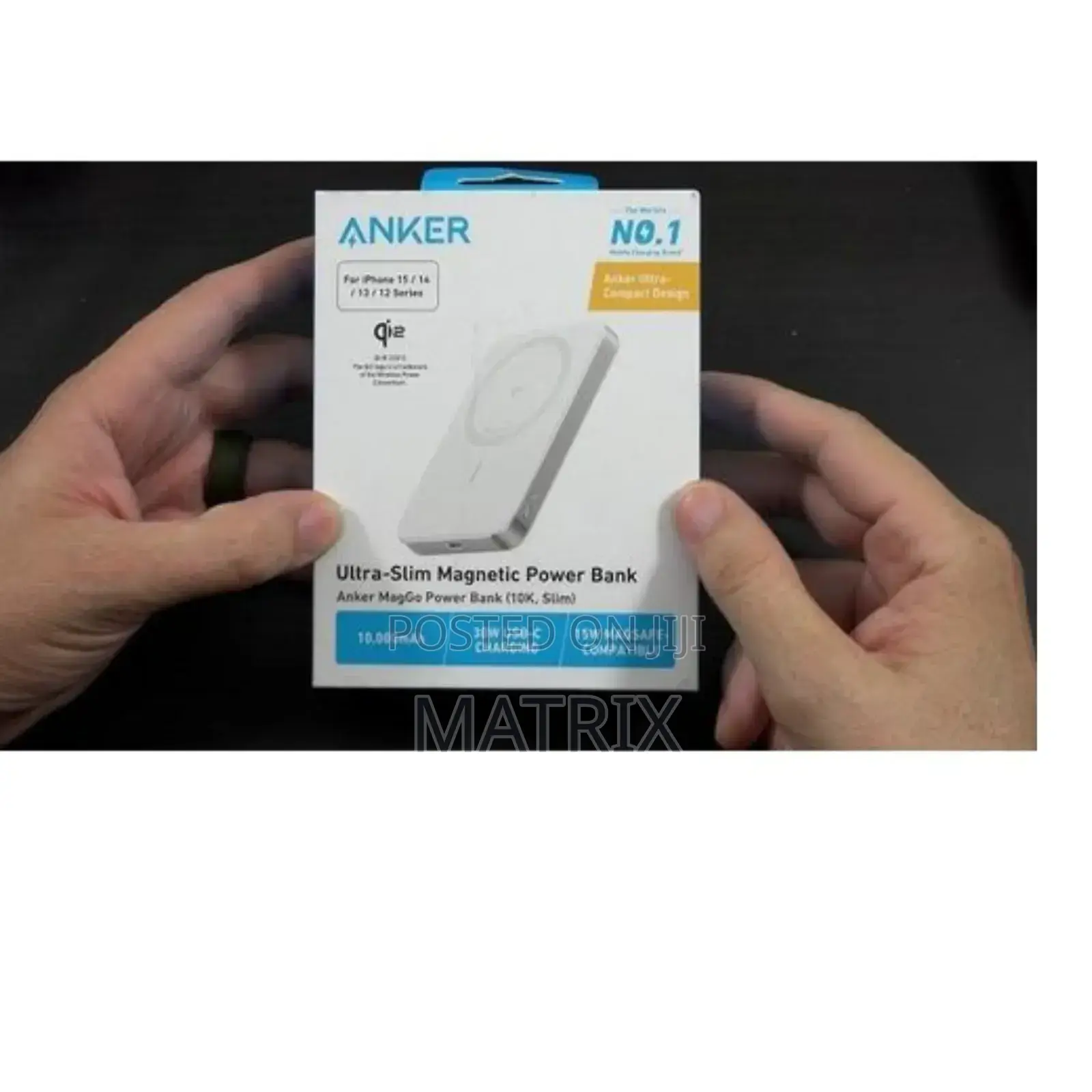 Anker Maggo Power Bank Ultra-Slim 10,000mah Magnetic Battery Pack