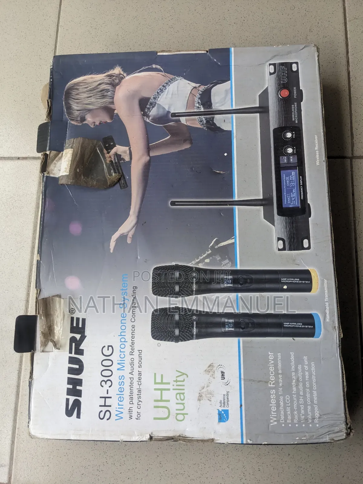 Shure Duo Wireless Microphones | Sh 300g