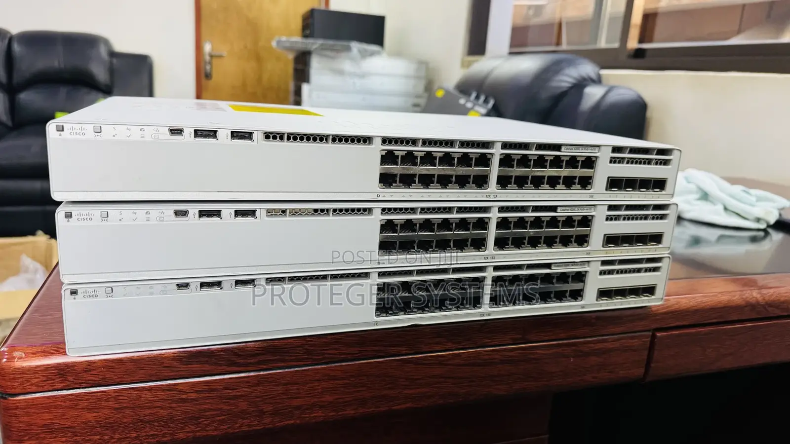 Cisco C9200l 24 Port Poe Gigabit Network Switch