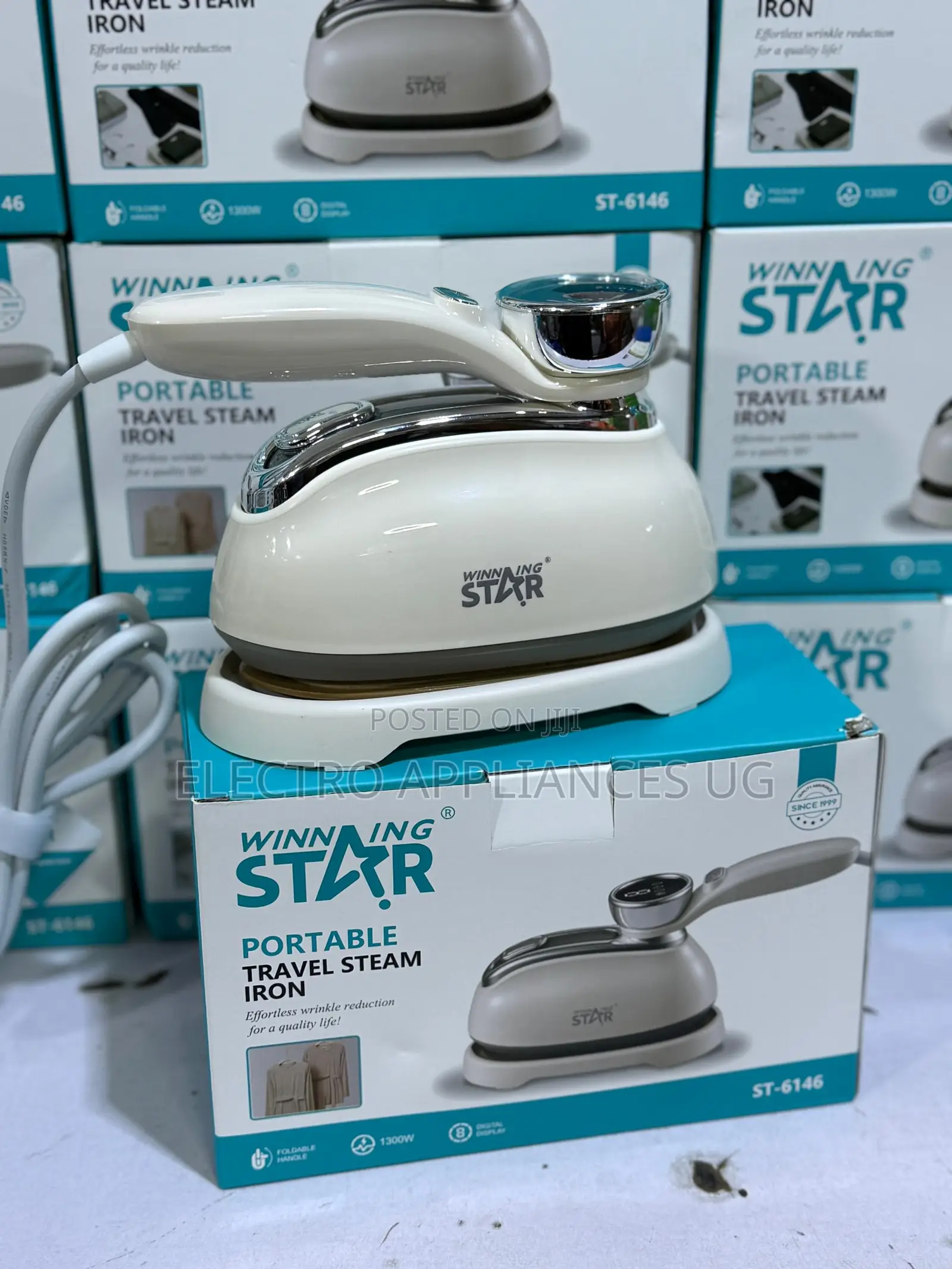 Winning Star Portable Travel Steam Iron.